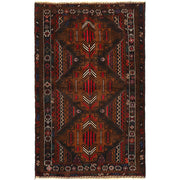 Baluch Short Rug 4' 1" x 6' 7" - No. AL21360