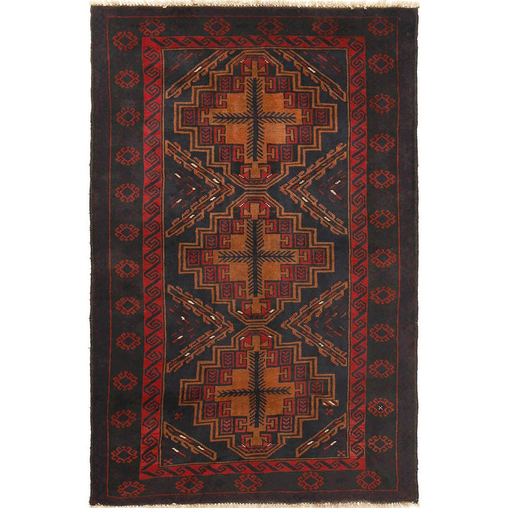 Baluch Short Rug 4' 0" x 6' 3" - No. AL99268