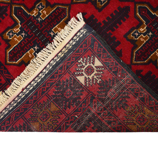 Red Color Baluchi Rug 4' 0" x 6' 6" - No. AL68343