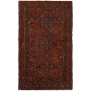 Traditional Baloch Rug 4' 5" x 7' 1" - No. AL65400