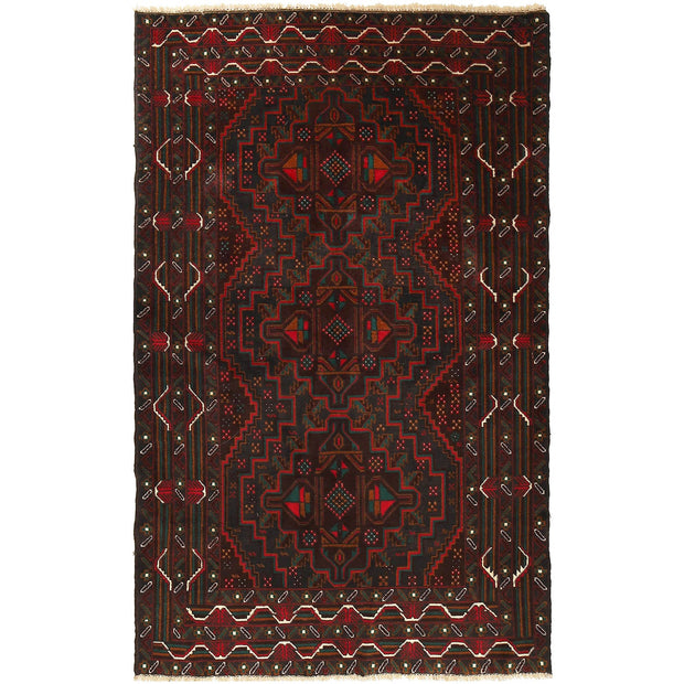 Handmade Baluchi Rug 4' 1" x 6' 8" - No. AL39539