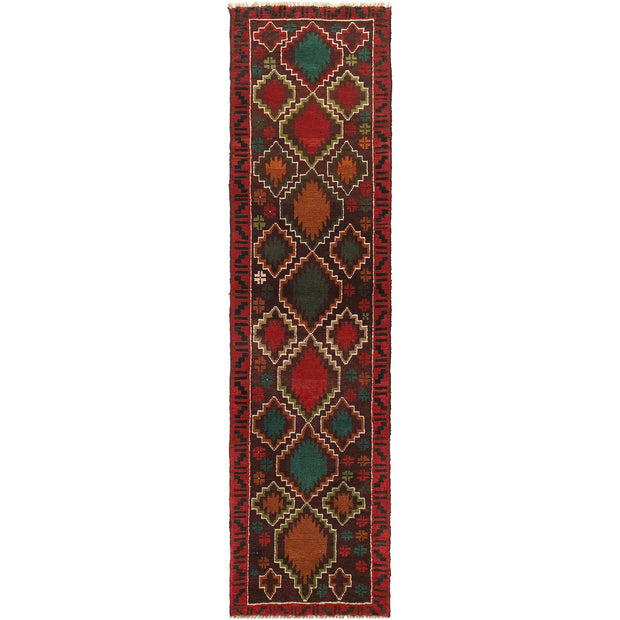 Baluchi Long Runner Rug 2' 5" x 9' 7" - No. AL88055
