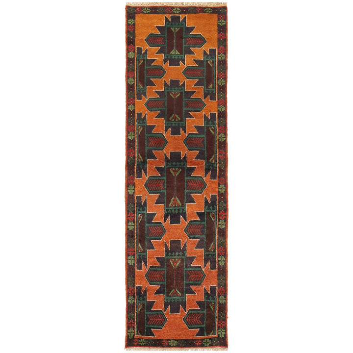 Handmade Balochi Runner Rug 2' 4" x 8' 5" - No. AL17593