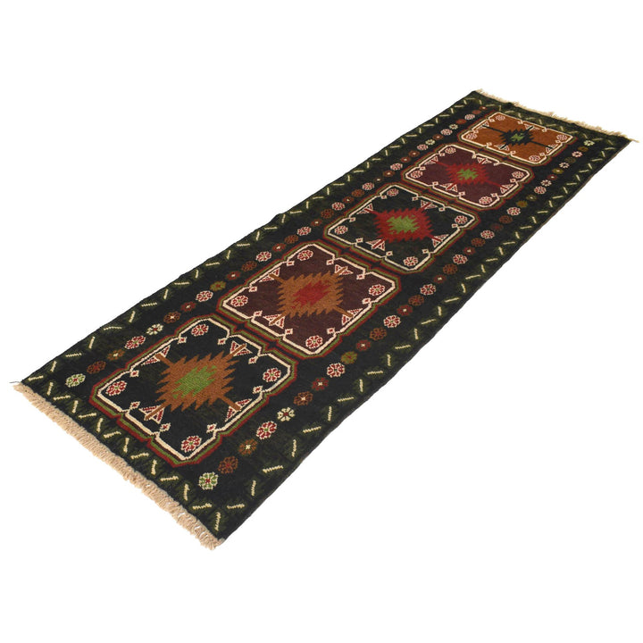 Handmade Balochi Runner Rug 2' 6" x 8' 2" - No. AL93877