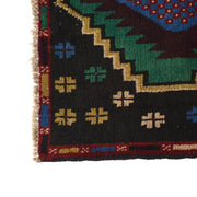 Afghan Baluchi Hallway Runner 2' 8" x 9' 2" - No. AL54633