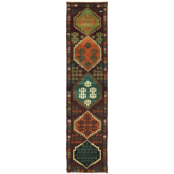 Afghan Baluchi Hallway Runner 2' 1" x 9' 3" - No. AL60421