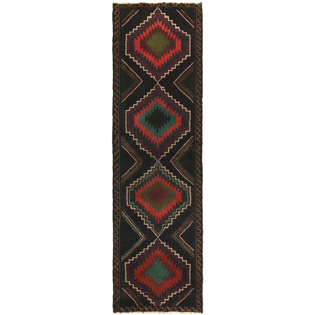Handmade Balochi Runner Rug 2' 3" x 8' 3" - No. AL32497