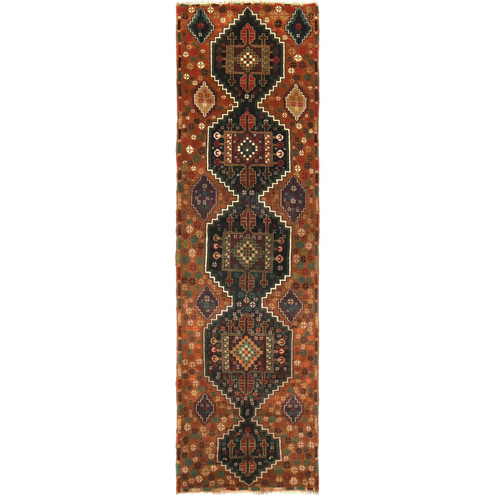 Afghan Baluchi Hallway Runner 2' 7" x 9' 8" - No. AL65145
