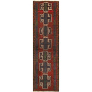 Handmade Balochi Runner Rug 2' 2" x 7' 10" - No. AL57045