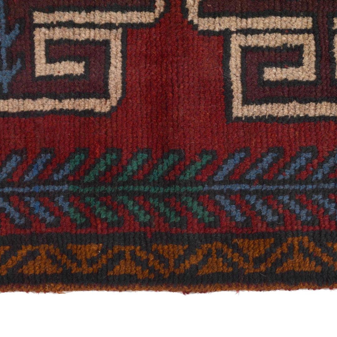 Handmade Balochi Runner Rug 2' 2" x 7' 10" - No. AL57045