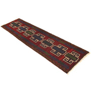 Handmade Balochi Runner Rug 2' 2" x 7' 10" - No. AL57045