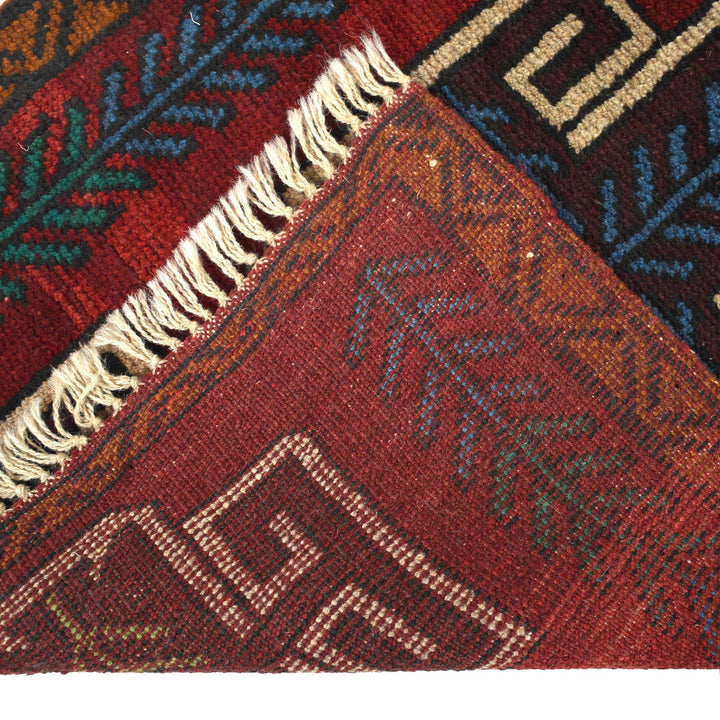 Handmade Balochi Runner Rug 2' 2" x 7' 10" - No. AL57045