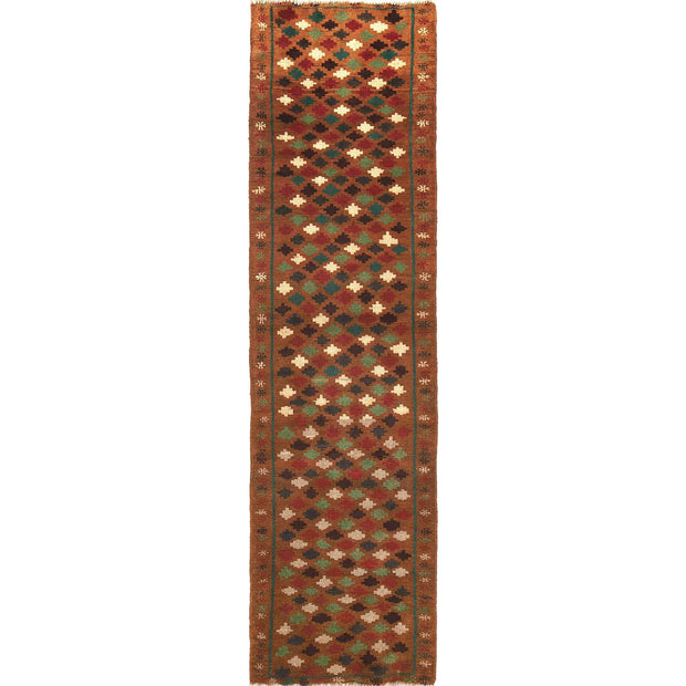 Afghan Baluchi Hallway Runner 2' 6" x 9' 4" - No. AL88108