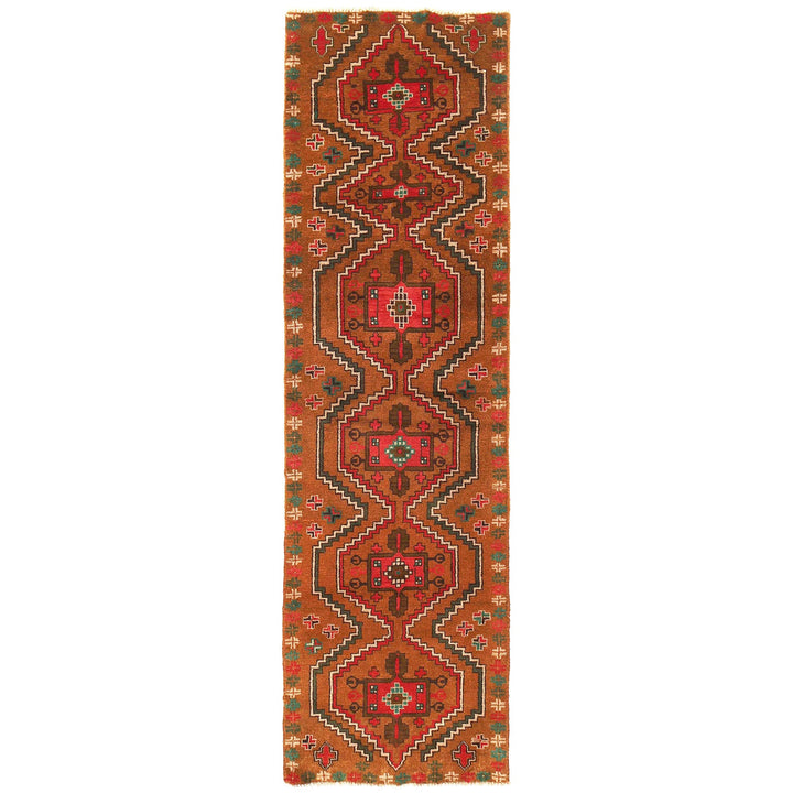 Afghan Baluchi Hallway Runner 2' 7" x 9' 6" - No. AL45367