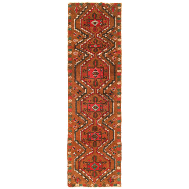 Afghan Baluchi Hallway Runner 2' 7" x 9' 6" - No. AL45367