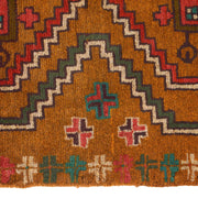 Afghan Baluchi Hallway Runner 2' 7" x 9' 6" - No. AL45367