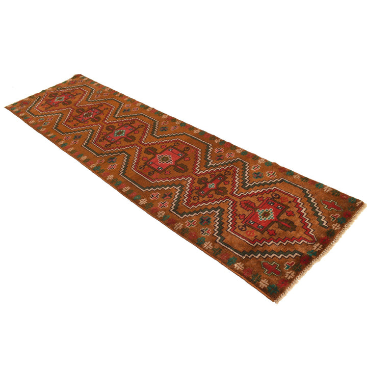 Afghan Baluchi Hallway Runner 2' 7" x 9' 6" - No. AL45367