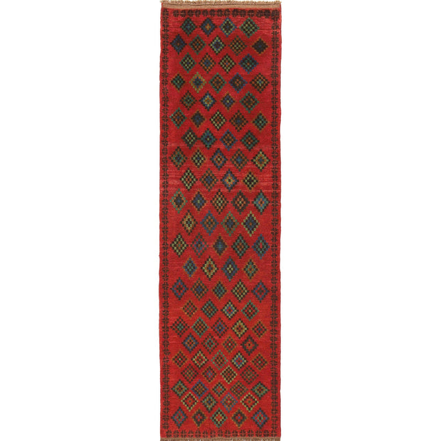 Afghan Baluchi Hallway Runner 2' 6" x 9' 3" - No. AL81991