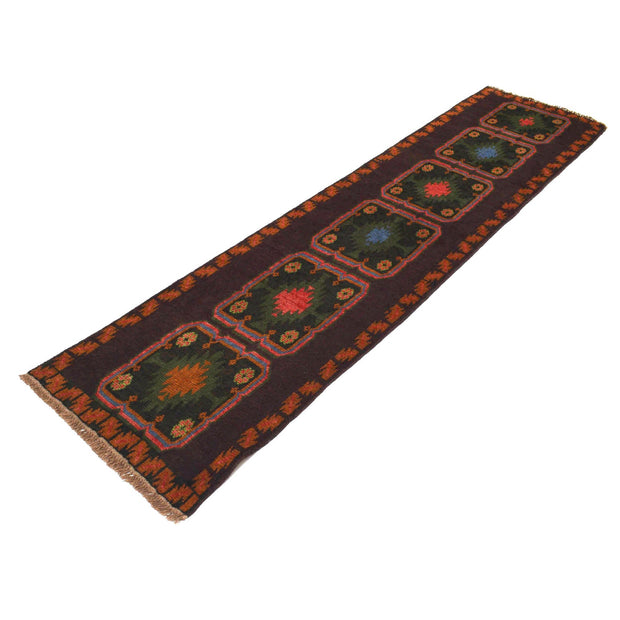 Afghan Baluchi Hallway Runner 2' 4" x 9' 10" - No. AL46065