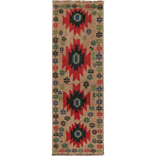 Traditional Handwoven Baluch Runner 2' 0" x 6' 5" - No. AL32676