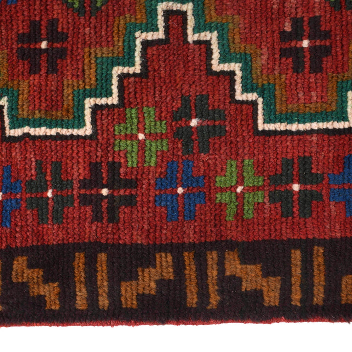 Afghan Baluchi Hallway Runner 2' 7" x 9' 7" - No. AL67258