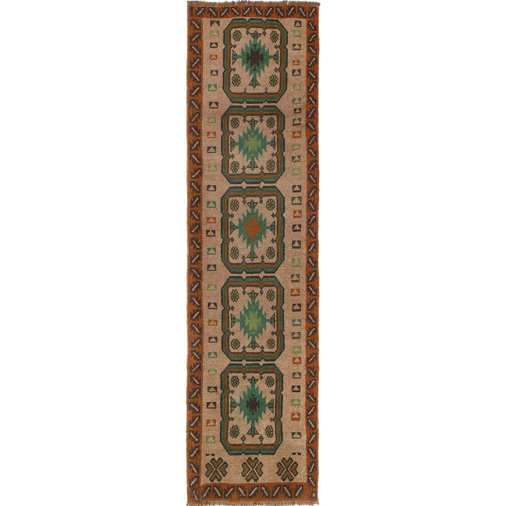 Afghan Baluchi Hallway Runner 2' 4" x 9' 5" - No. AL86400