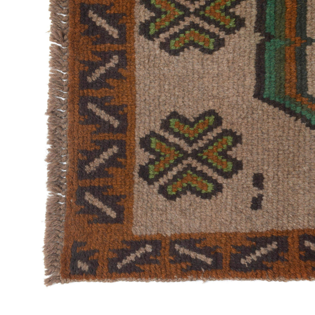 Afghan Baluchi Hallway Runner 2' 4" x 9' 5" - No. AL86400