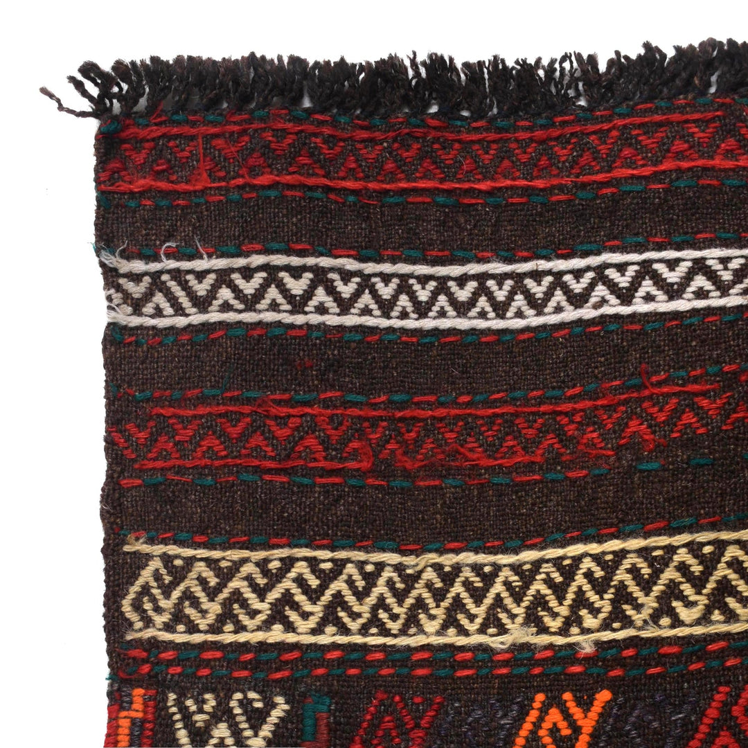 Handmade Flatweave Kilim Runner 2' 0" x 7' 0" - No. AL75798