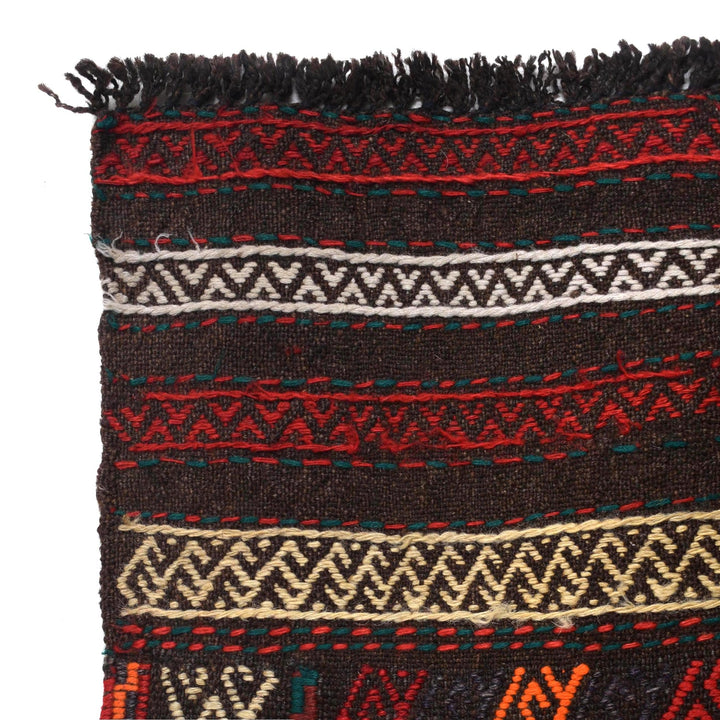 Handmade Flatweave Kilim Runner 2' 0" x 7' 0" - No. AL75798