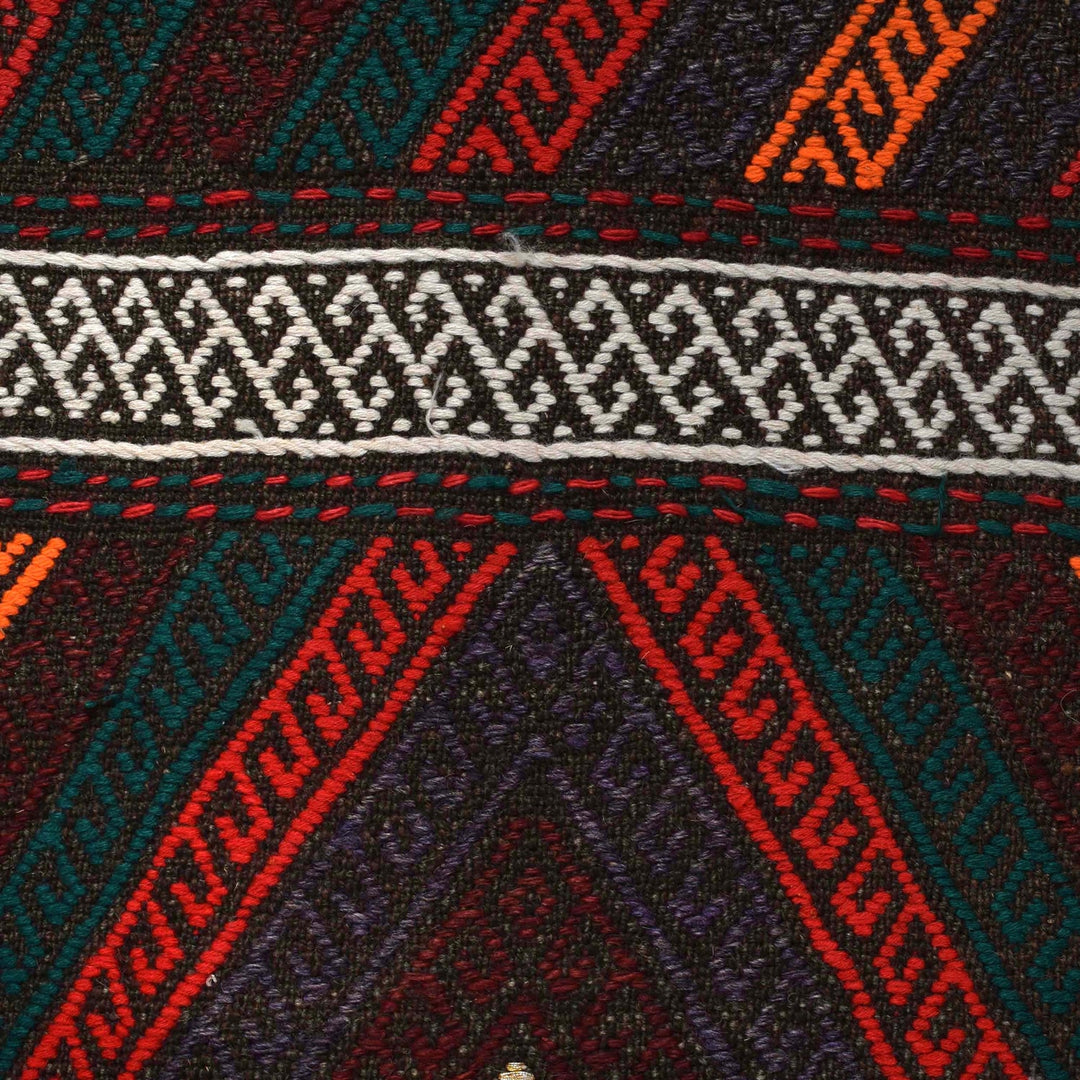 Handmade Flatweave Kilim Runner 2' 0" x 7' 0" - No. AL75798