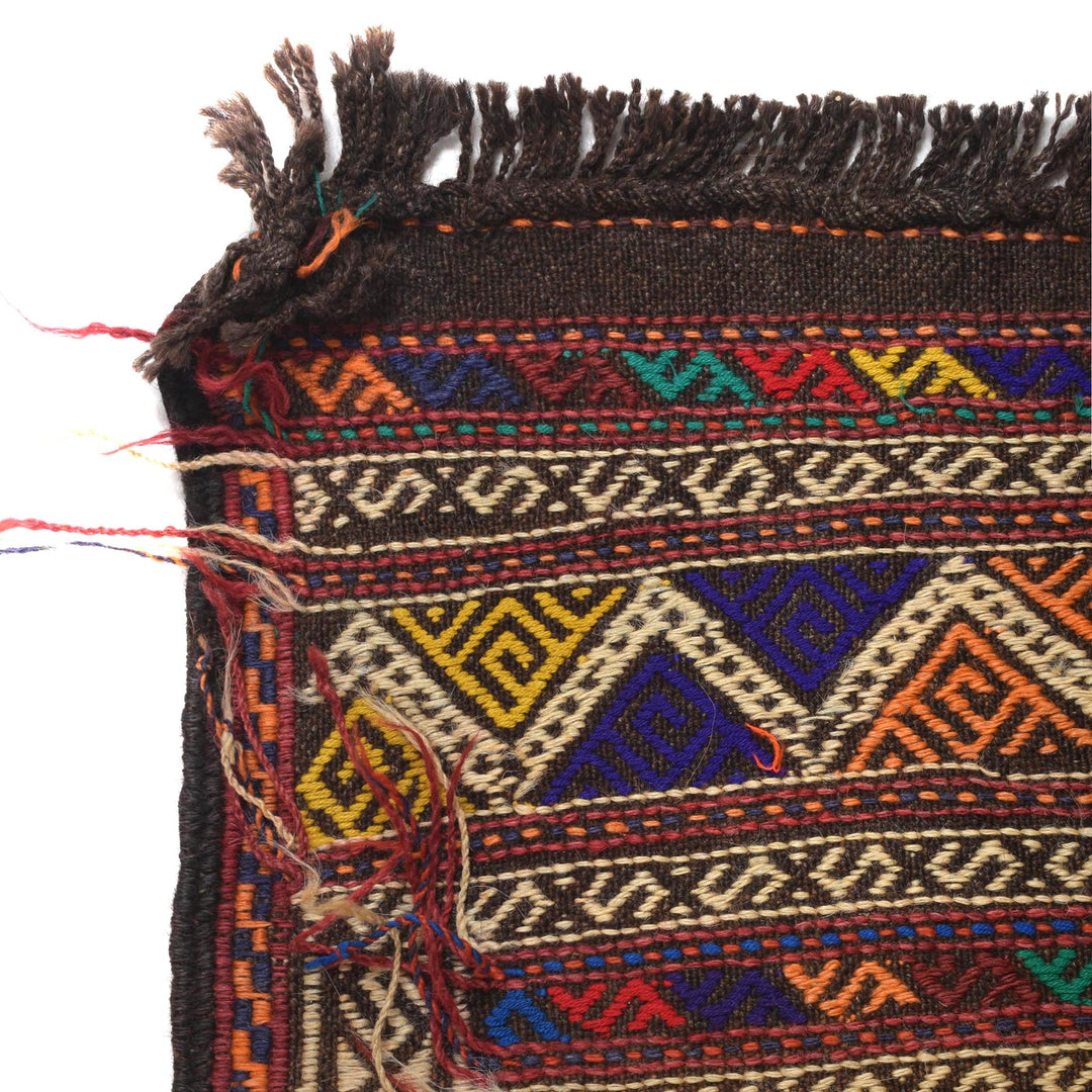 Handmade Flatweave Kilim Runner 1' 10" x 7' 5" - No. AL71695