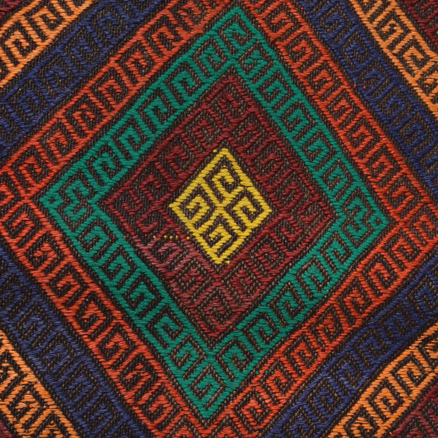 Handmade Flatweave Kilim Runner 1' 10" x 7' 5" - No. AL71695