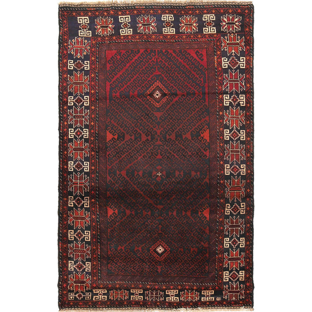 Handmade Baluchi Rug 4' 3" x 6' 9" - No. AL69632
