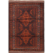 Tribal Baloch Rug 4' 2" x 6' 3" - No. AL30224