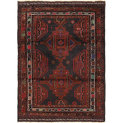 Tribal Baloch Rug 4' 2" x 5' 10" - No. AL35791