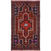 Handmade Balochi Carpet 2' 7" x 4' 4" - No. AL65074