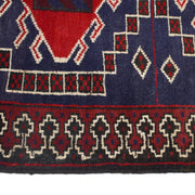 Handmade Balochi Carpet 3' 1" x 4' 0" - No. AL93839