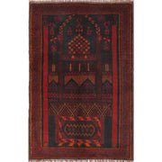 Hand Knotted Prayer Rug 3' 3" x 4' 10" - No. AL27669