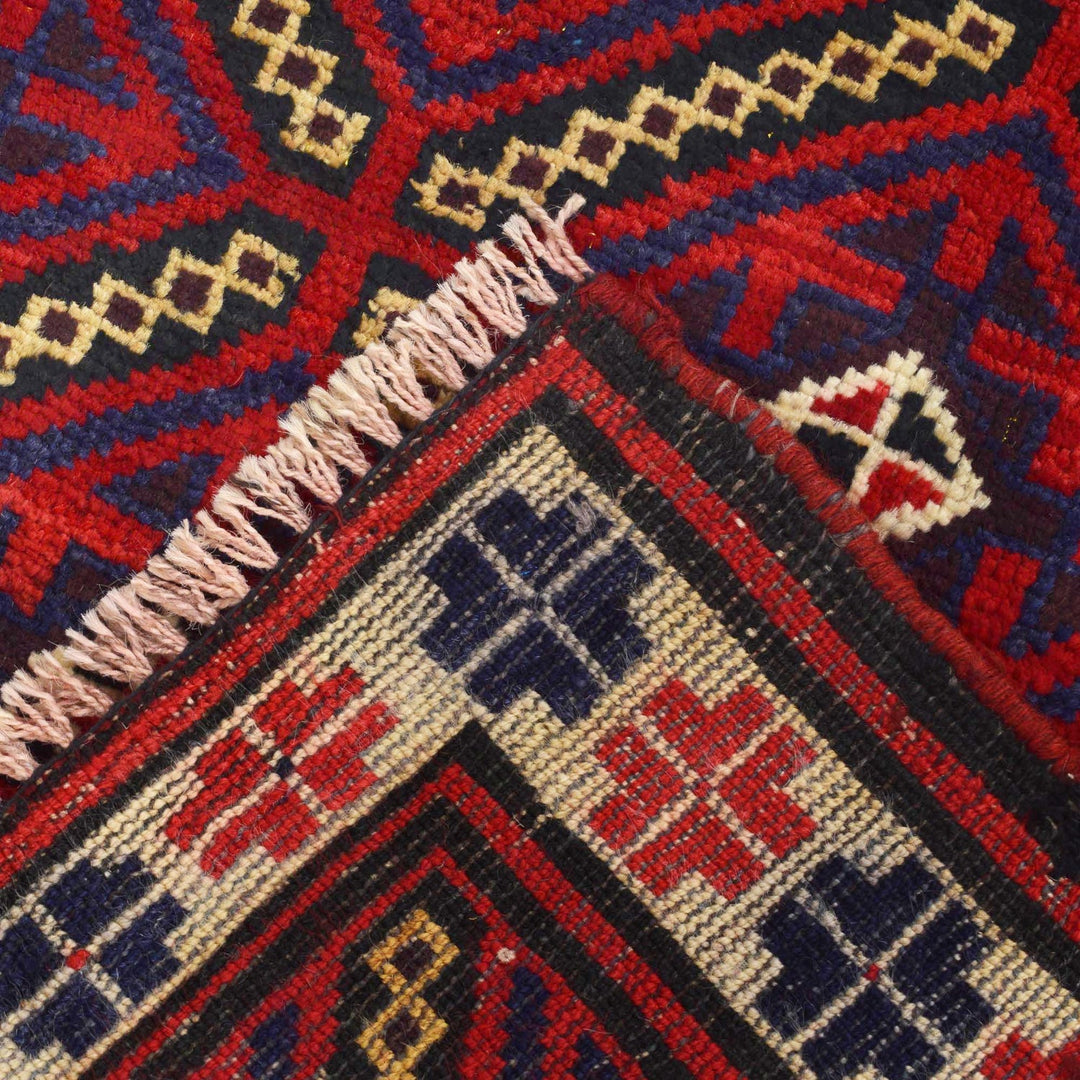 Handmade Balochi Carpet 2' 9" x 4' 2" - No. AL78010