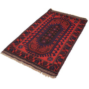 Hand Knotted Baluchi Rug 2' 12" x 4' 10" - No. AL48474