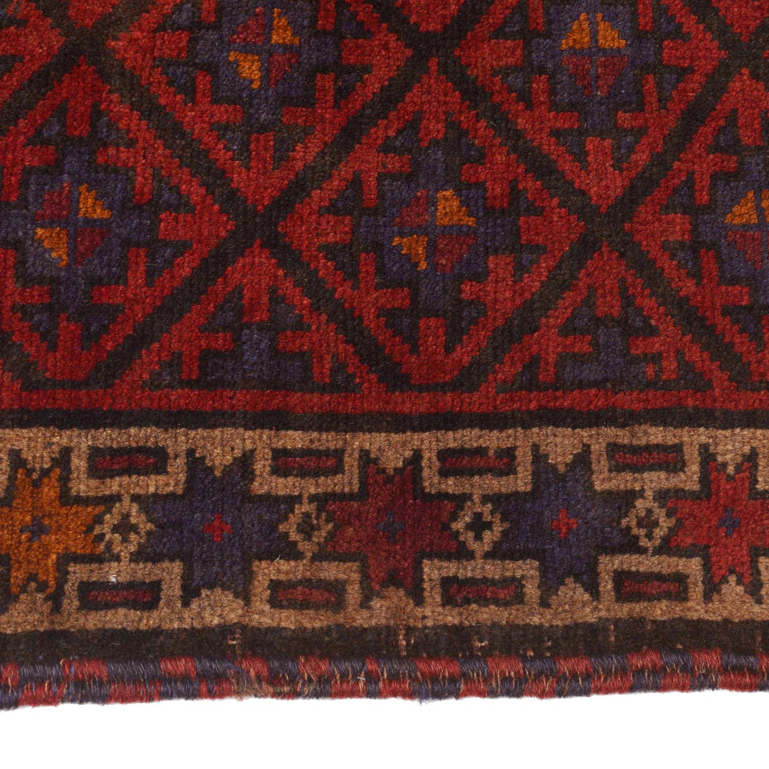 Handmade Balochi Carpet 2' 9" x 4' 6" - No. AL32366