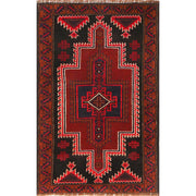 Handmade Balochi Carpet 2' 9" x 4' 5" - No. AL51001