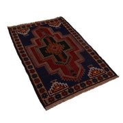 Hand Knotted Baluchi Rug 3' 1" x 4' 8" - No. AL27754