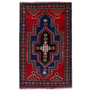 Handmade Balochi Carpet 2' 7" x 4' 4" - No. AL41145