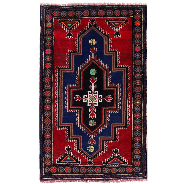 Handmade Balochi Carpet 2' 7" x 4' 4" - No. AL41145