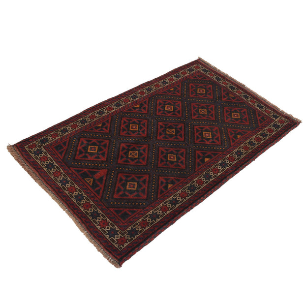 Handmade Balochi Carpet 2' 9" x 4' 6" - No. AL14838