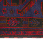 Handmade Balochi Carpet 3' 1" x 4' 6" - No. AL12722