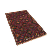 Handmade Balochi Carpet 2' 10" x 4' 5" - No. AL96471