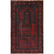 Handmade Prayer Rug 2' 10" x 4' 8" - No. AL30344