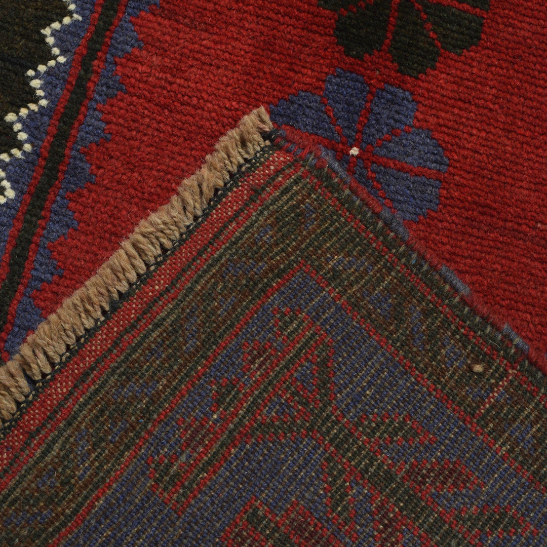 Handmade Balochi Carpet 2' 9" x 4' 8" - No. AL92508